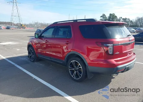 2015 Ford Explorer Sport from USA, damaged, VIN 1FM5K8GT5FGA01090
